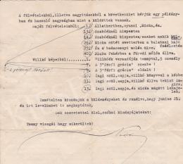  Kieselbach, Géza - Kieselbach Géza's Letter, 1958. 2th July, Kosice